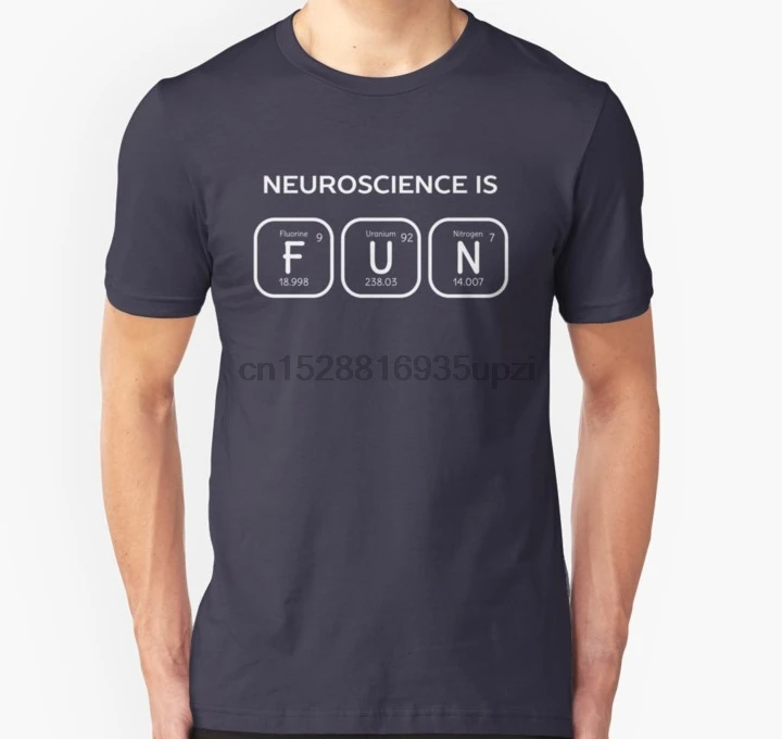 Men Short sleeve tshirt Neuroscience Is Fun Periodic Table T Shirt Women t-shirt
Men Short sleeve tshirt Neuroscience Is Fun Periodic Table T Shirt Women t-shirt