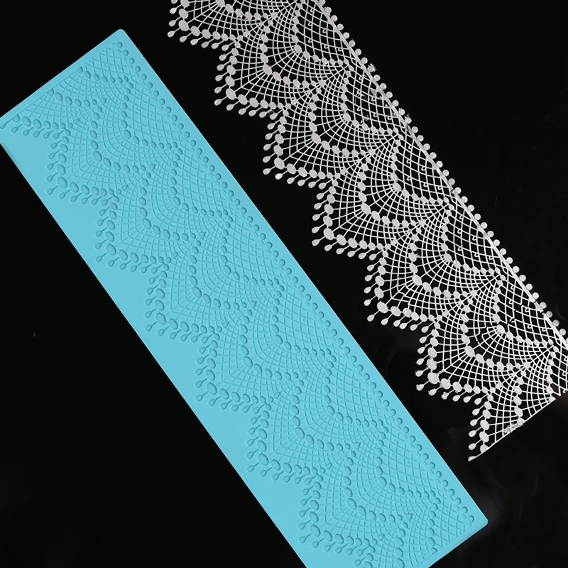 Crown Pearl Silicone Lace Mat Border Jewelry Sugar Cake Lace Mold Cupcake Fondant Mold Gumpaste Baking Tools Wedding Decoration
Crown Pearl Silicone Lace Mat Border Jewelry Sugar Cake Lace Mold Cupcake Fondant Mold Gumpaste Baking Tools Wedding Decoration