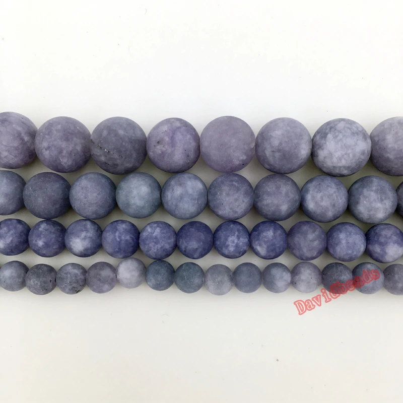 Natural Stone Dull Polish Matte Blue Jades Angelite Round Loose Beads Chalcedony 6 8 10 12mm DIY Beaded beads For Jewelry Making
Natural Stone Dull Polish Matte Blue Jades Angelite Round Loose Beads Chalcedony 6 8 10 12mm DIY Beaded beads For Jewelry Making