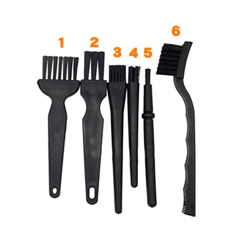 Static Dust Brush Hard Cleaning Brush for BGA SMT PCB Board Rework Repair Tool 6PC/set
Static Dust Brush Hard Cleaning Brush for BGA SMT PCB Board Rework Repair Tool 6PC/set