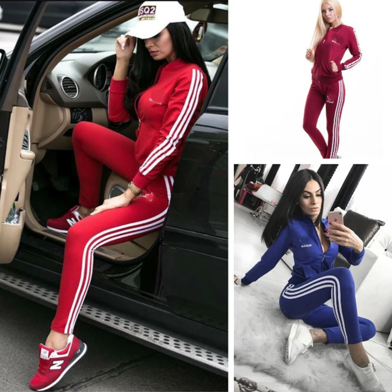 Autumn Winter Active Women Running Suit Leisure High Waist Suit Jacket+pants 2 Piece Fitness Jogging Running Flex Mujer Leggings
Autumn Winter Active Women Running Suit Leisure High Waist Suit Jacket+pants 2 Piece Fitness Jogging Running Flex Mujer Leggings