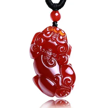 Koraba Fine Jewelry c1lint Pure Natural Red Agate Handmade Safe Wealthy Brave troops Amulet Necklace Pendant Free Shipping
Koraba Fine Jewelry c1lint Pure Natural Red Agate Handmade Safe Wealthy Brave troops Amulet Necklace Pendant Free Shipping