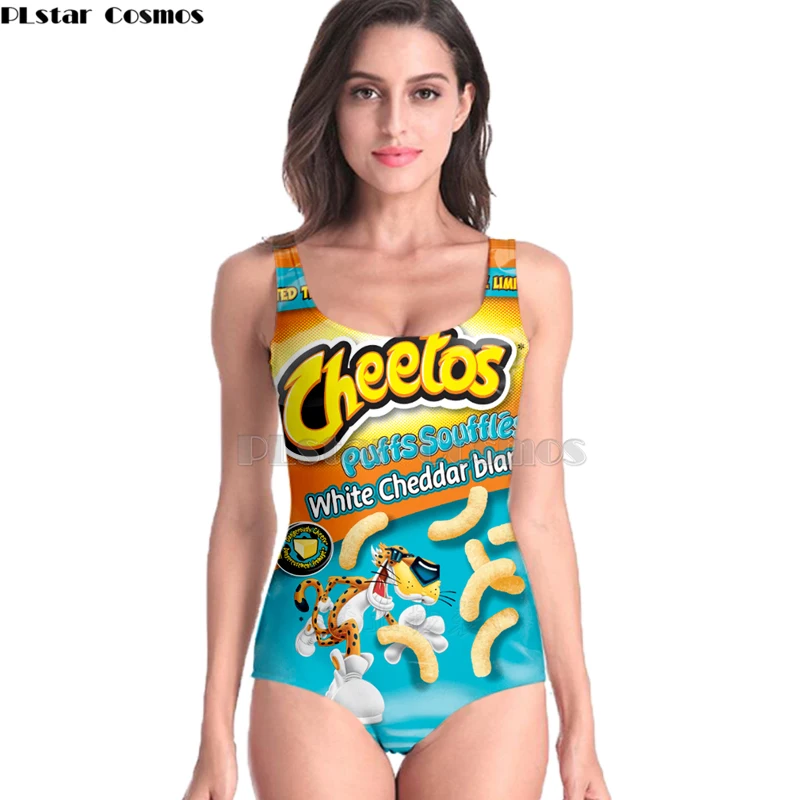 2019 Hot Cheetos Women's Ladies Sleeveless Sexy Cosplay French fries food 3D Printed Beach Swimwear One Piece Swimsuit-20
2019 Hot Cheetos Women's Ladies Sleeveless Sexy Cosplay French fries food 3D Printed Beach Swimwear One Piece Swimsuit-20