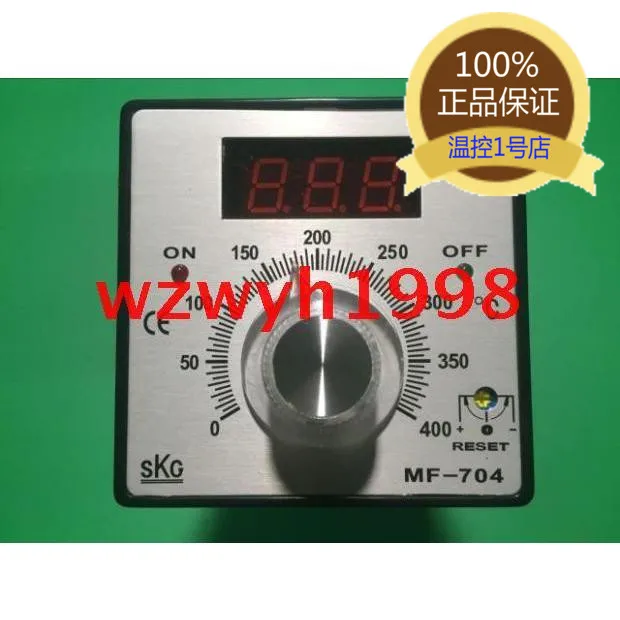 Taiwan SKG knob digital display temperature controller SKG MF-704 off-the-shelf MF704 thermostat
Taiwan SKG knob digital display temperature controller SKG MF-704 off-the-shelf MF704 thermostat