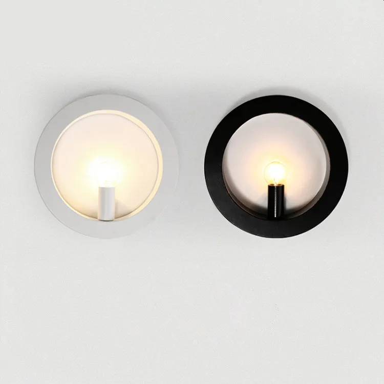 Creative Round Wall Lighting Nordic Modern Bedroom Bedside Wall Lamp Living Room Cafe Bar Stair Aisle Round Wall Sconce
Creative Round Wall Lighting Nordic Modern Bedroom Bedside Wall Lamp Living Room Cafe Bar Stair Aisle Round Wall Sconce