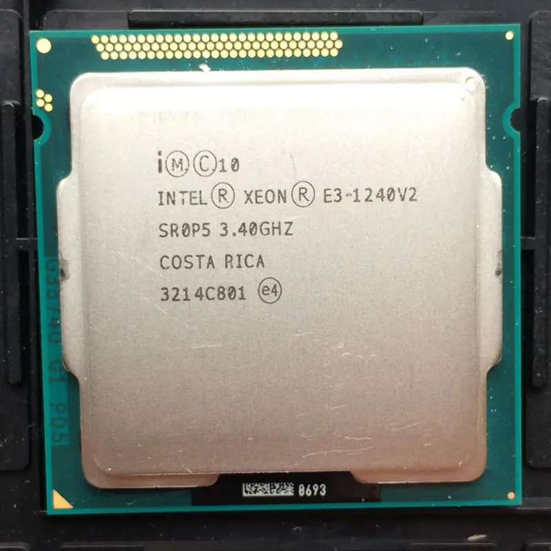Intel Xeon E3 1240 v2 Processor 3.40GHz 8M Cache SR0P5 LGA1155 E3-1240 v2 CPU