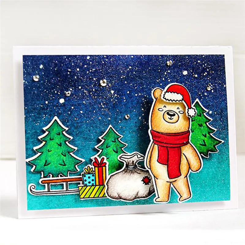 InLoveArts Christmas Winter Bear Metal Cutting Dies Clear Rubber Silicone Stamps Card New 2018 DIY for Scrapbooking Craft
InLoveArts Christmas Winter Bear Metal Cutting Dies Clear Rubber Silicone Stamps Card New 2018 DIY for Scrapbooking Craft
