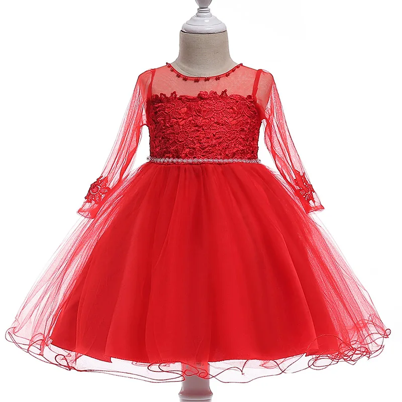 2018 summer net yarn long-sleeved dress girls baby years old baptismal dress wedding dress embroidered princess party clothing
2018 summer net yarn long-sleeved dress girls baby years old baptismal dress wedding dress embroidered princess party clothing