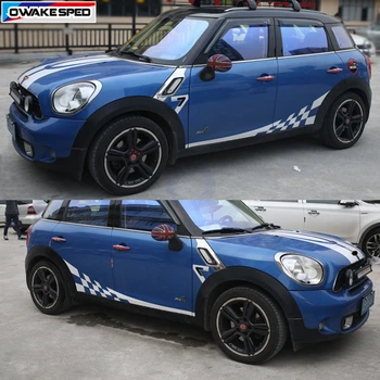 Racing Lattice Door Side Skirt Strip Decal Car Body Sticker For MINI Cooper S Countryman Clubman Paceman R56 R60 R61 F54 F55 F56
Racing Lattice Door Side Skirt Strip Decal Car Body Sticker For MINI Cooper S Countryman Clubman Paceman R56 R60 R61 F54 F55 F56