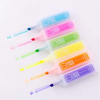 6pcs/Pack Large Capacity Candy Color Syringe Fluorescent Highlighter Mark Pen Keywords Watercolor Pen School Office Stationery
6pcs/Pack Large Capacity Candy Color Syringe Fluorescent Highlighter Mark Pen Keywords Watercolor Pen School Office Stationery