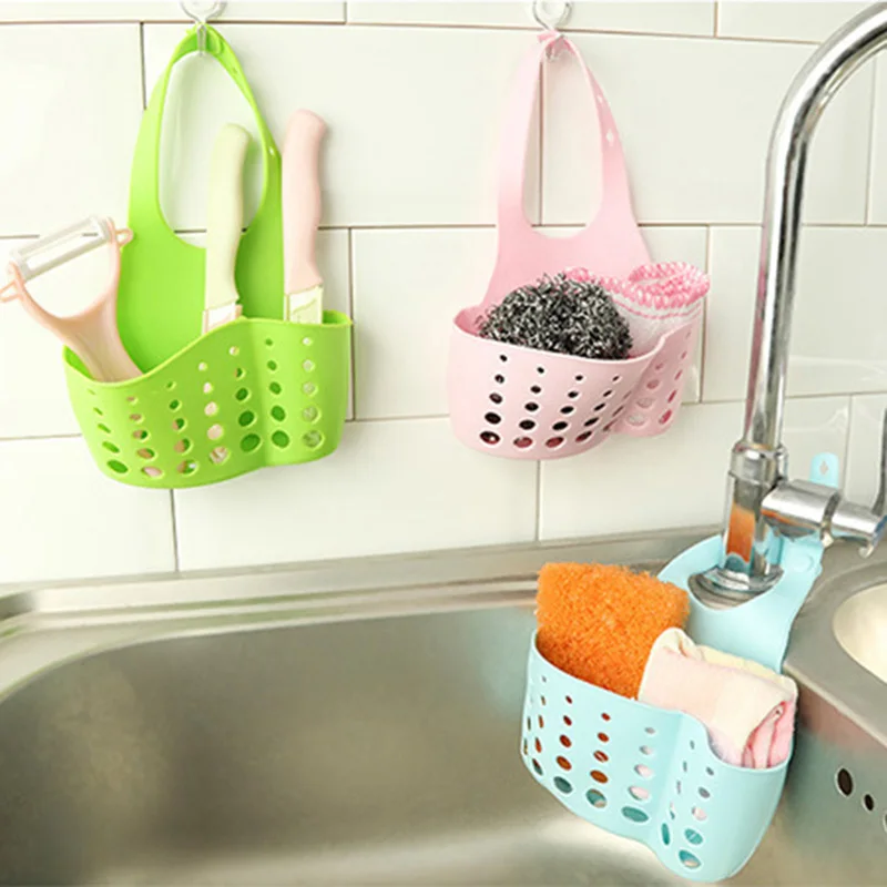 Kitchen Adjustable Hanging Basket Sink Sponge Storage Button Type Drain Rack Faucet Storage Baskets
Kitchen Adjustable Hanging Basket Sink Sponge Storage Button Type Drain Rack Faucet Storage Baskets
