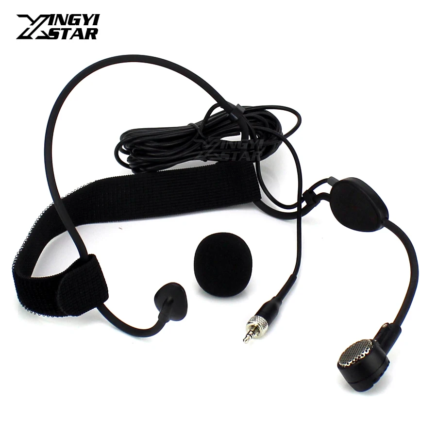 3.5mm Jack Stereo Screw Lockable Vocal Headworn Headset Mic Dynamic Microphone Capsule For WH20TQG Wireless Bodypack Transmitter
3.5mm Jack Stereo Screw Lockable Vocal Headworn Headset Mic Dynamic Microphone Capsule For WH20TQG Wireless Bodypack Transmitter