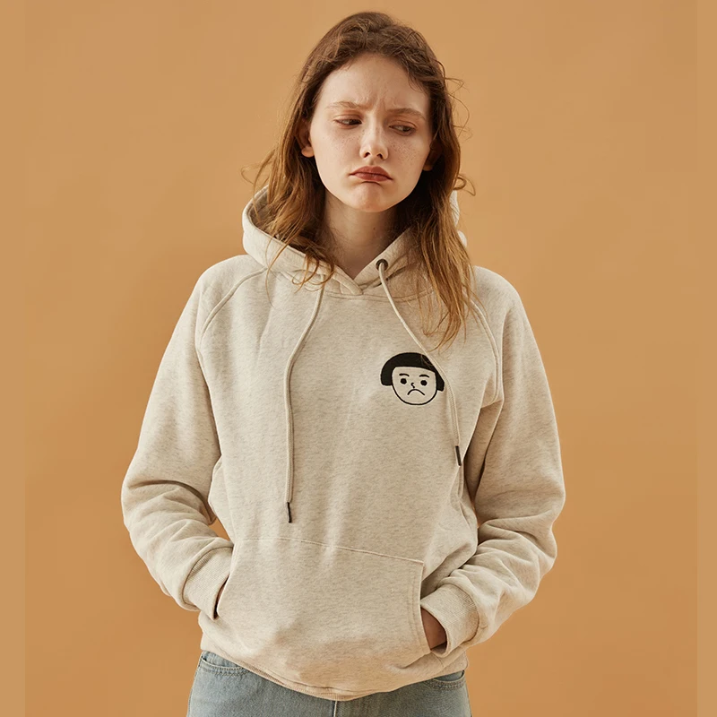 Spring New Hoodies Women Casual Pullover Sweatshirts Hooded Grey Cotton Velvet Inside Warm Loose Hoody Tops
Spring New Hoodies Women Casual Pullover Sweatshirts Hooded Grey Cotton Velvet Inside Warm Loose Hoody Tops