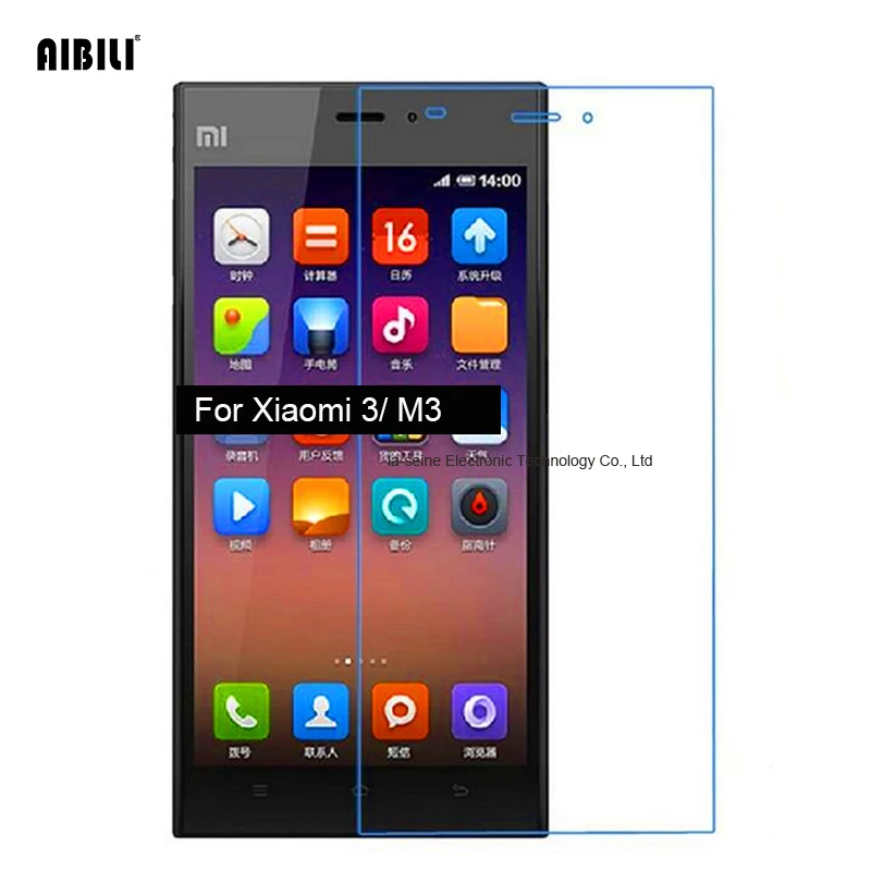 AIBILI закаленное Стекло Для Сяо mi 3 M3 Экран Protector 2 5 9 h защитной пленкой на м anti-explosion |