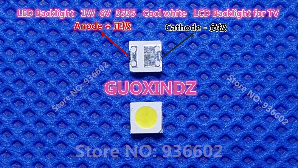 For SHARP LED TV Application LCD Backlight for TV LED Backlight 1.2W 6V 3535 3537 Cool white GM5F20BH20A
For SHARP LED TV Application LCD Backlight for TV LED Backlight 1.2W 6V 3535 3537 Cool white GM5F20BH20A