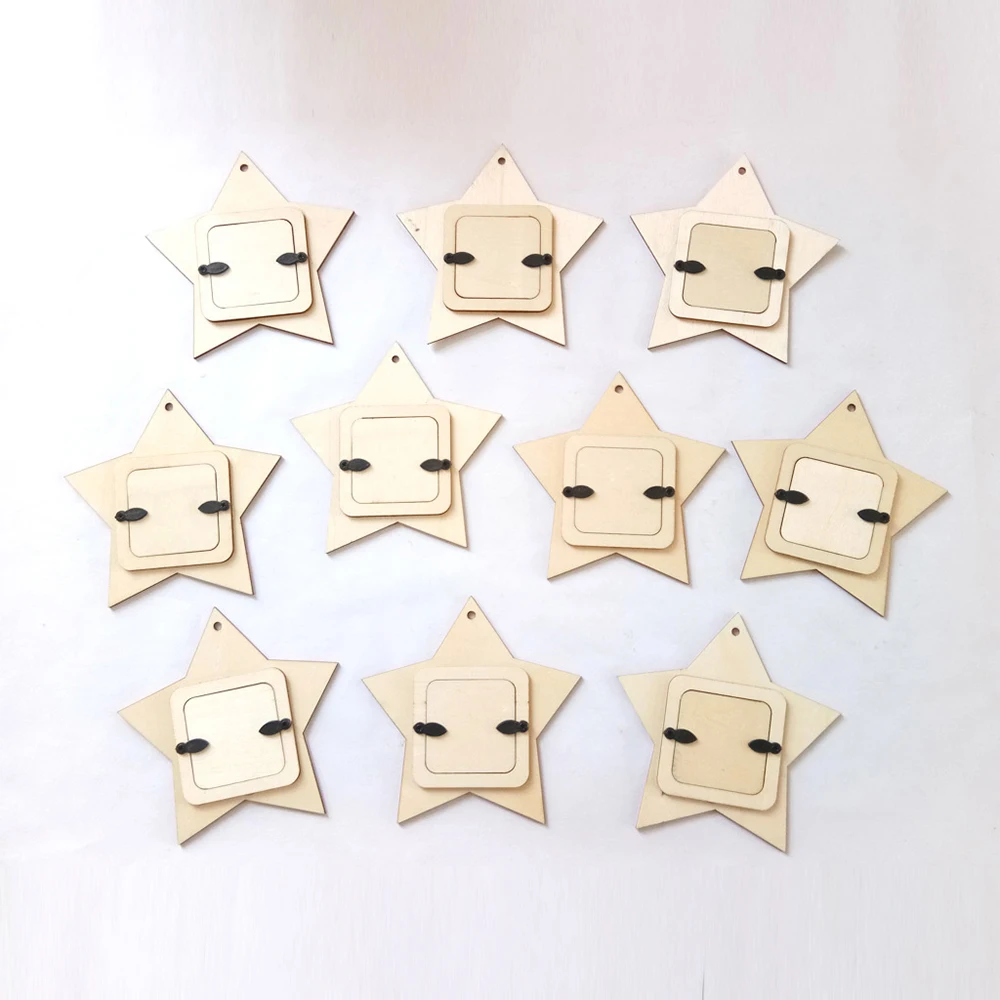 Party Home Decor 2019 Five-Pointed Star Shape Photo Frame Wooden Star Photo Frame Hanging Pendants Modern Style Mini 10pcs/pack
Party Home Decor 2019 Five-Pointed Star Shape Photo Frame Wooden Star Photo Frame Hanging Pendants Modern Style Mini 10pcs/pack