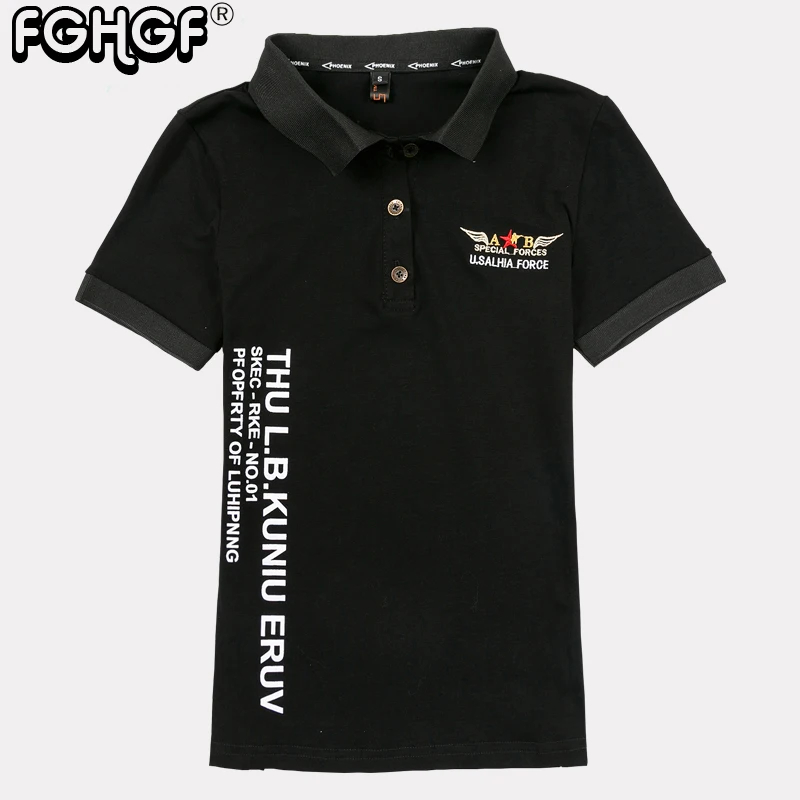 Polo Shirt short Sleeve Women tops Cotton black ladies Printing Women Military Slim Polo Women Shirt 2018 New Casual M1802
Polo Shirt short Sleeve Women tops Cotton black ladies Printing Women Military Slim Polo Women Shirt 2018 New Casual M1802