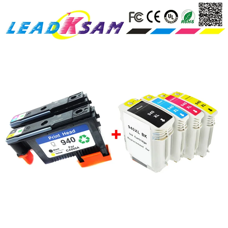 940 Print head 940xl ink catridge compatible for hp940 Printhead C4900A C4901A officejet pro 8000 8500 8500A 8500A plus printer
940 Print head 940xl ink catridge compatible for hp940 Printhead C4900A C4901A officejet pro 8000 8500 8500A 8500A plus printer