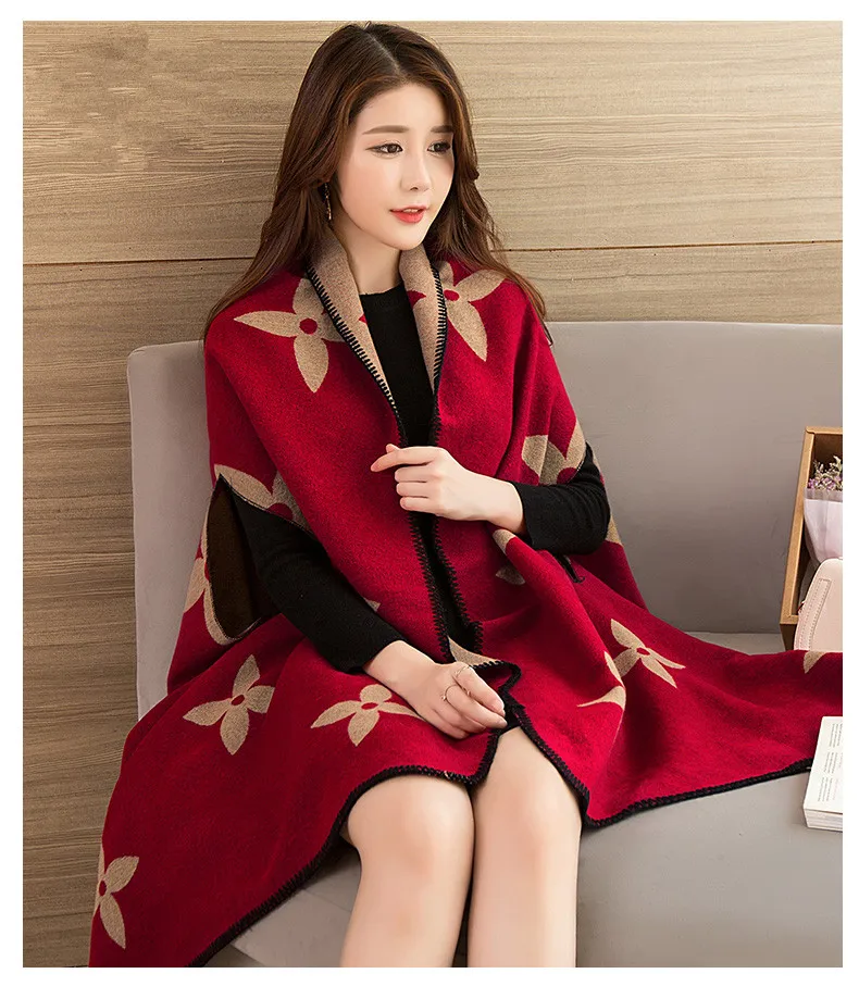 Shawl scarf dual-use female autumn winter hat cloak winter joker new style 68007
Shawl scarf dual-use female autumn winter hat cloak winter joker new style 68007