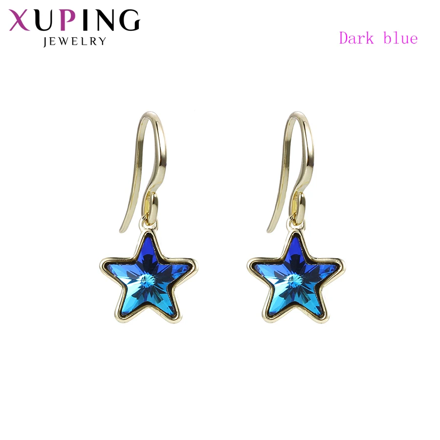 Xuping Lovely Drop Earrings Small Star-shape Crystals from Swarovski Elegant Jewelry Women Ch ristmas Gifts S142.2-95845
Xuping Lovely Drop Earrings Small Star-shape Crystals from Swarovski Elegant Jewelry Women Ch ristmas Gifts S142.2-95845