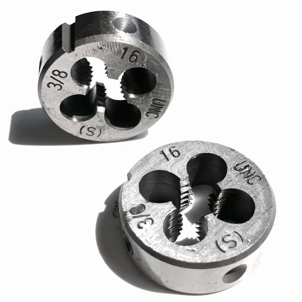 Free shipping of 2PCS alloy steel made UNC 3/8"-16 American standard dies threading dies for manual threading metal workpieces
Free shipping of 2PCS alloy steel made UNC 3/8"-16 American standard dies threading dies for manual threading metal workpieces