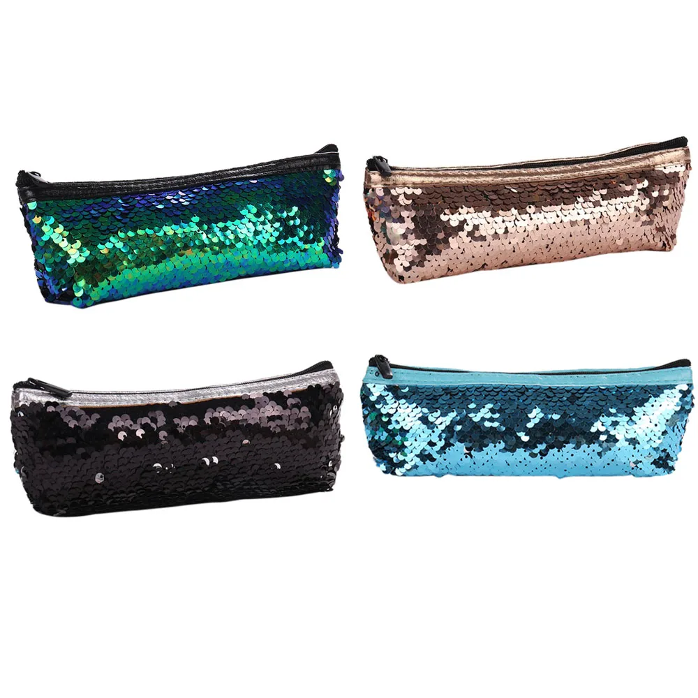 Women Cosmetic Bags Shiny Sequins Handbag Mermaid Glitter Bag Makeup Pouch Women Girl's Pencil Stationery Jewelry Organizer
Women Cosmetic Bags Shiny Sequins Handbag Mermaid Glitter Bag Makeup Pouch Women Girl's Pencil Stationery Jewelry Organizer