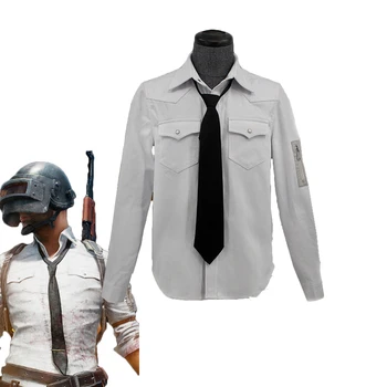 Game Playerunknown Battlegrounds Cosplay Costume PUBG Shirt Adult Unisex Full Sleeve Top White Shirt Halloween Carnival Uniforms
Game Playerunknown Battlegrounds Cosplay Costume PUBG Shirt Adult Unisex Full Sleeve Top White Shirt Halloween Carnival Uniforms