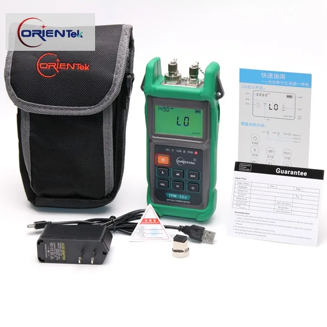 Orientek TPM-35V Optical Power Meter -70 10dbm 10mw 10km Fiber Optical Cable Tester
Orientek TPM-35V Optical Power Meter -70 10dbm 10mw 10km Fiber Optical Cable Tester