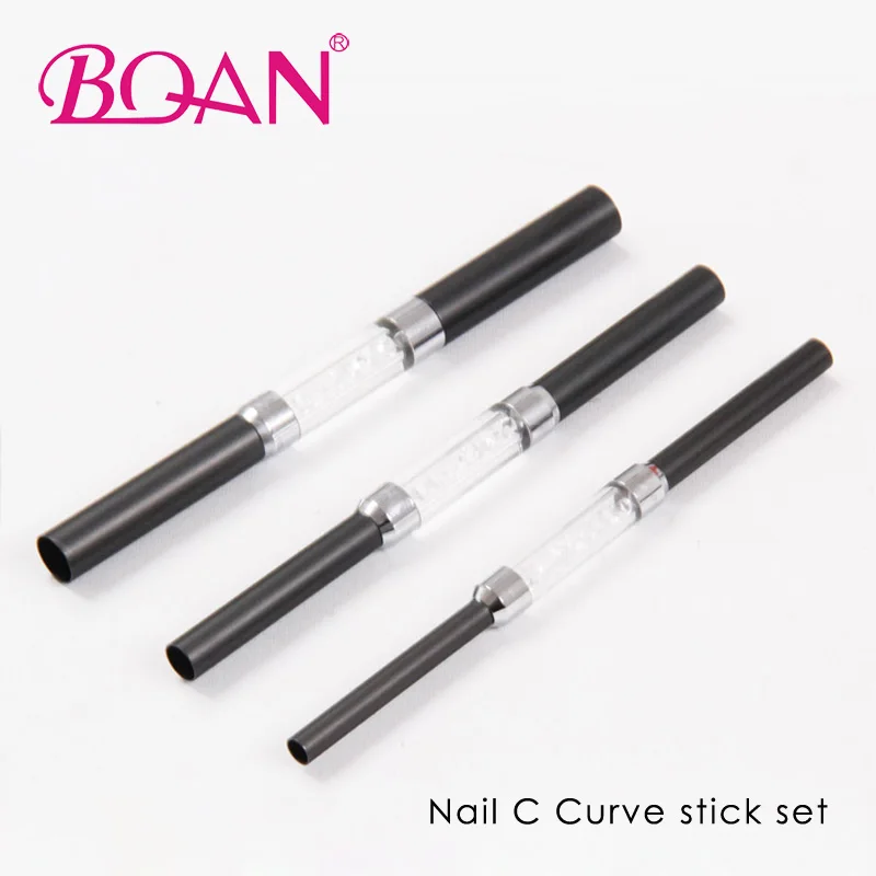 Free Shipping 1 Set 3 Pcs Black Metal Nail Shaper Rods Different Sizes Nail C Curve Stick Set
Free Shipping 1 Set 3 Pcs Black Metal Nail Shaper Rods Different Sizes Nail C Curve Stick Set
