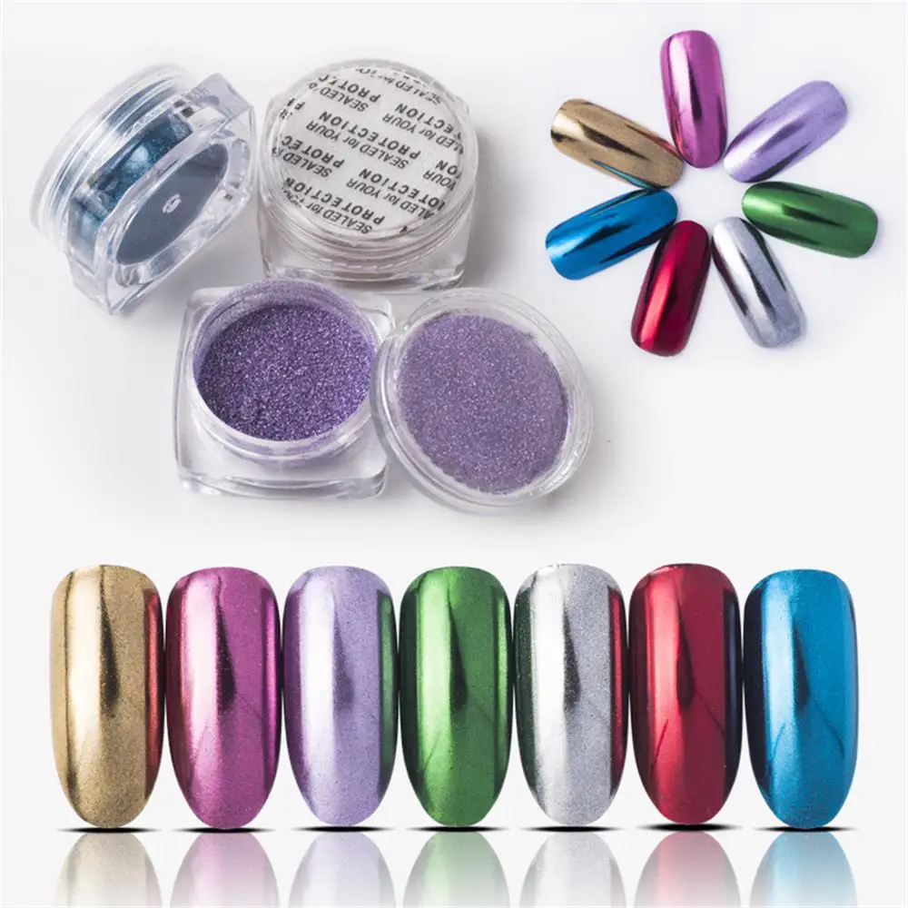 1 Box 1g Mirror Nail Glitters Powder DIY Nail Chrome Pigment Dust Manicure Nail Art Decoration Tools
1 Box 1g Mirror Nail Glitters Powder DIY Nail Chrome Pigment Dust Manicure Nail Art Decoration Tools