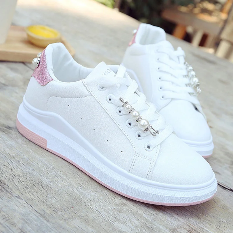 Quanzixuan 2018 New Women Vulcanize Shoes Fashion Lace Up Sneakers Women Platform Sneakers Casual White Shoes Ladies Flat Shoes
Quanzixuan 2018 New Women Vulcanize Shoes Fashion Lace Up Sneakers Women Platform Sneakers Casual White Shoes Ladies Flat Shoes
