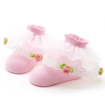 Cute Lovely Baby Beautiful flower chiffon Lace Big Socks Absorb Sweat Baby Soft Warm Scoks
Cute Lovely Baby Beautiful flower chiffon Lace Big Socks Absorb Sweat Baby Soft Warm Scoks