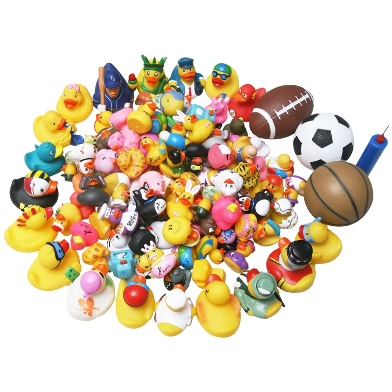 50pcs classic rubber toy baby bath toy baby bath floating floating pinch called small yellow duck toy random delivery
50pcs classic rubber toy baby bath toy baby bath floating floating pinch called small yellow duck toy random delivery