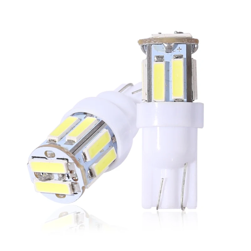 500x T10 7014 7020 10 SMD 194 168 W5W LED Light Bulb Clearance Light License Plate Lamp LED Width Lights 10 LEDs 12V
500x T10 7014 7020 10 SMD 194 168 W5W LED Light Bulb Clearance Light License Plate Lamp LED Width Lights 10 LEDs 12V