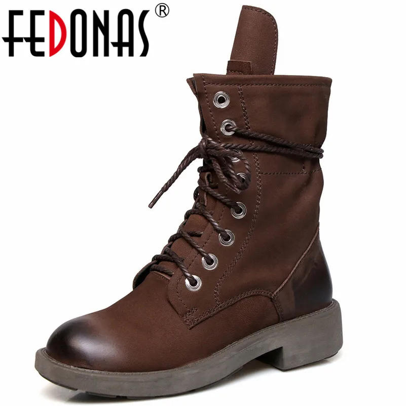 FEDONAS Fashion Brand Women Mid-calf Boots Thick Heels Corss-tied Punk Night Club Party Shoes Woman Ladies Motorcycle Boots
FEDONAS Fashion Brand Women Mid-calf Boots Thick Heels Corss-tied Punk Night Club Party Shoes Woman Ladies Motorcycle Boots