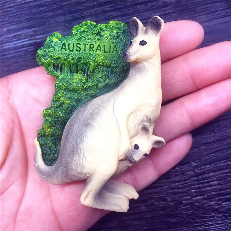 Australia Fridge Magnet 3D Resin Handmade Kangaroo Refrigerator Magnetic Stickers Travel Souvenirs Home Decor
Australia Fridge Magnet 3D Resin Handmade Kangaroo Refrigerator Magnetic Stickers Travel Souvenirs Home Decor