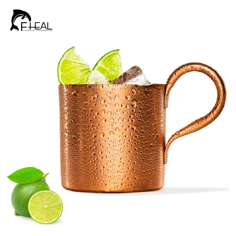 FHEAL 1pc 300/500ml Moscow Titanium Mule Mugs Beer Cup Pure Titanium Coffee Milk Mug Pure Titanium Cup Drinkware
FHEAL 1pc 300/500ml Moscow Titanium Mule Mugs Beer Cup Pure Titanium Coffee Milk Mug Pure Titanium Cup Drinkware