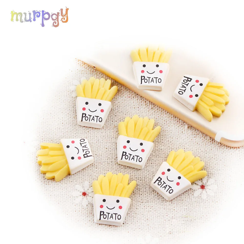 10Pcs/lot French Fries charm slime model Polymer Filler Slime Modeling Clay Lizun DIY Kit slime accessories For Children Gifts
10Pcs/lot French Fries charm slime model Polymer Filler Slime Modeling Clay Lizun DIY Kit slime accessories For Children Gifts