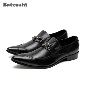 Luxury Brand New Men Shoes Black Genuine Leathe Shoes Pointed Toe Formal Men Dress Shoes Men Office Suit Shoe Wedding Business
Luxury Brand New Men Shoes Black Genuine Leathe Shoes Pointed Toe Formal Men Dress Shoes Men Office Suit Shoe Wedding Business