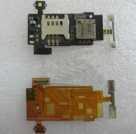 For LG Optimus L7 P700 P705 SIM Card Holder and MicroSD Card Connector Flex Cable Ribbon
For LG Optimus L7 P700 P705 SIM Card Holder and MicroSD Card Connector Flex Cable Ribbon