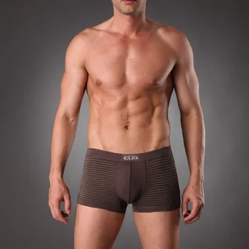 Antibiotic bamboo fibre mid waist u solid color fine stripe trunk male panties 913 boxer
Antibiotic bamboo fibre mid waist u solid color fine stripe trunk male panties 913 boxer