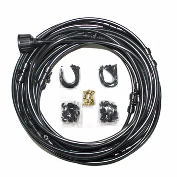 15M (50feet) 1/4'' Outdoor Garden Misting Cooling System Fitting Hose Mist Sprinkler Water System
15M (50feet) 1/4'' Outdoor Garden Misting Cooling System Fitting Hose Mist Sprinkler Water System
