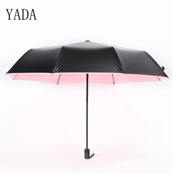 YADA Black Plastic 0 Light Transmission Solid Color Women Folding Rainy Umbrella Anti-UV Waterproof Parasol Umbrella Gift YD020
YADA Black Plastic 0 Light Transmission Solid Color Women Folding Rainy Umbrella Anti-UV Waterproof Parasol Umbrella Gift YD020