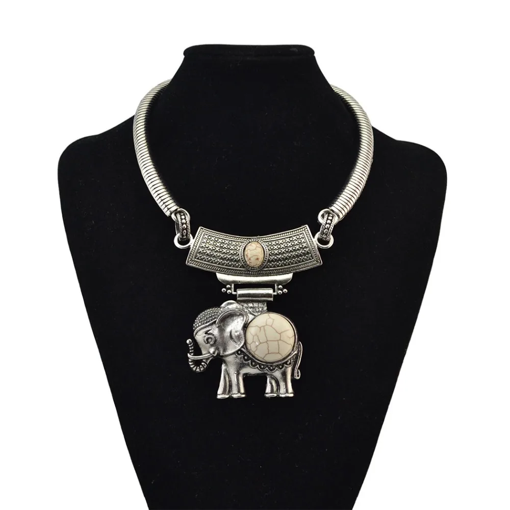 Boho Elepant Maxi Statement Blue Stone Necklace & Pendant Women Collier Vintage Choker Necklace Drop Earrings Turkish Jewelry
Boho Elepant Maxi Statement Blue Stone Necklace & Pendant Women Collier Vintage Choker Necklace Drop Earrings Turkish Jewelry