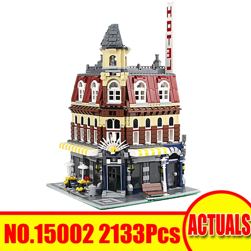 DHL Lepin 15002 2133Pcs City Street Set Cafe Corne Model Building Kits Blocks Bricks Toys For Children Compatible Legoing 10182
DHL Lepin 15002 2133Pcs City Street Set Cafe Corne Model Building Kits Blocks Bricks Toys For Children Compatible Legoing 10182
