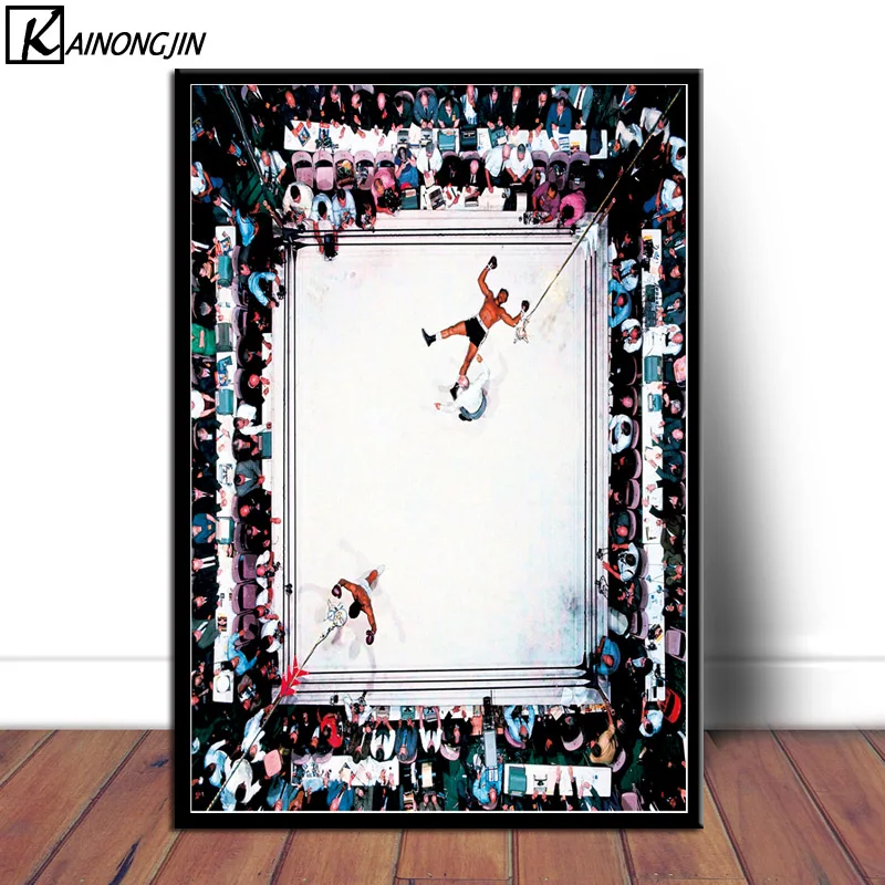 Art Poster Muhammad Ali King Boxer Motivational Posters and Prints Wall Picture Canvas Painting Room Home Decoration
Art Poster Muhammad Ali King Boxer Motivational Posters and Prints Wall Picture Canvas Painting Room Home Decoration