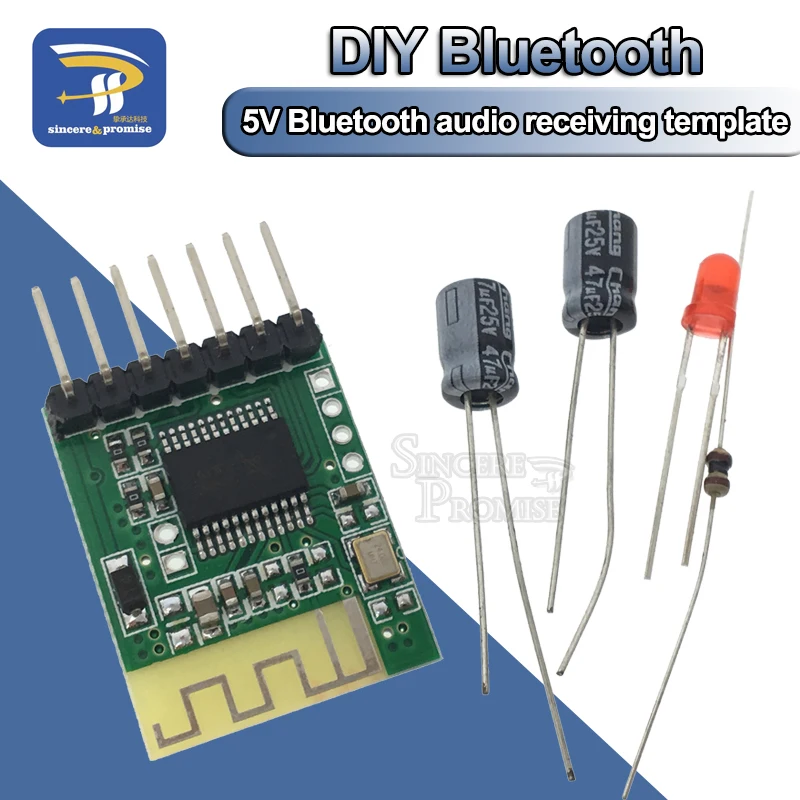 DIY Electronics Kit Bluetooth Audio Stereo Wireless Speaker Receiver Module Board Audio Power Amplifier Modified Bluetooth 4.0
DIY Electronics Kit Bluetooth Audio Stereo Wireless Speaker Receiver Module Board Audio Power Amplifier Modified Bluetooth 4.0
