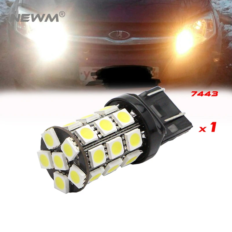 T20 7443 W21/5W For Lada Kalina Granta Accessories Front Turn Signal DRL Light Lamp Bright White 6000K 1pc
T20 7443 W21/5W For Lada Kalina Granta Accessories Front Turn Signal DRL Light Lamp Bright White 6000K 1pc