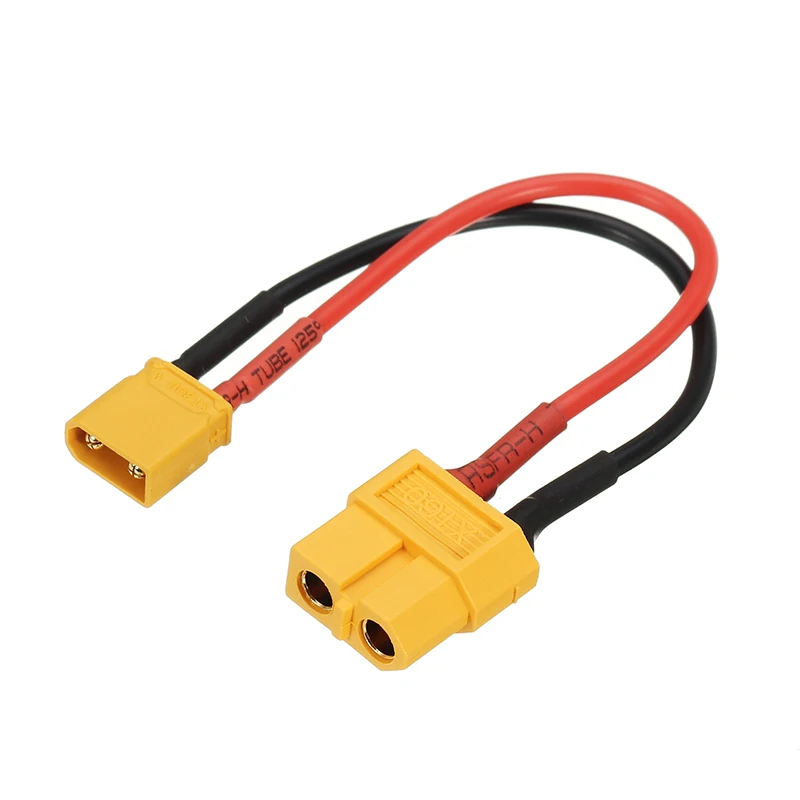 10cm 20AWG XT60 Female Plug to XT30 Male Plug Cable Adapter Connector for Battery Charging Spare Parts RC Models Accessories
10cm 20AWG XT60 Female Plug to XT30 Male Plug Cable Adapter Connector for Battery Charging Spare Parts RC Models Accessories