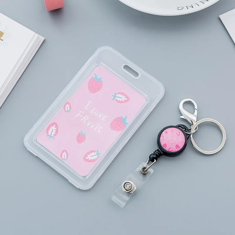 1PC Cute Cartoon Retractable Badge Card Holder Nurse Doctor Exhibition Pull Key ID Name Card Badge Holder School Office Supplies
1PC Cute Cartoon Retractable Badge Card Holder Nurse Doctor Exhibition Pull Key ID Name Card Badge Holder School Office Supplies